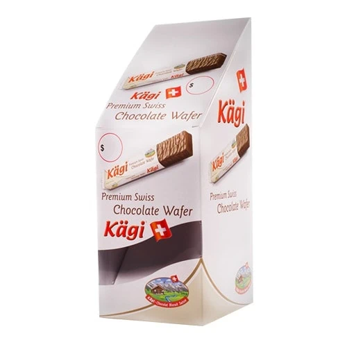 Counter top display with a clear window Counter top display with a clear window