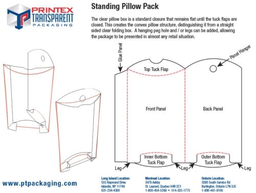 Standing Pillow Pack