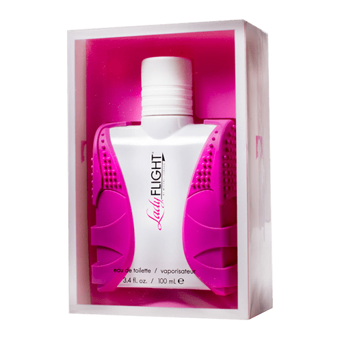 Clear Plastic Box With Transparent Insert for Woman’s Cologne