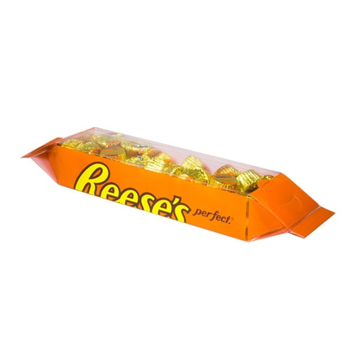 Unique wrapper shaped package for candy
