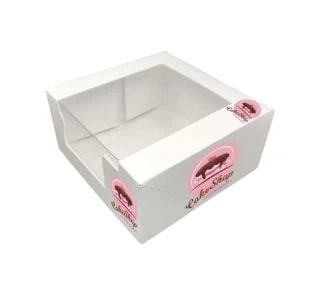 Rigid Window Bakery Box Rigid Window Bakery Box