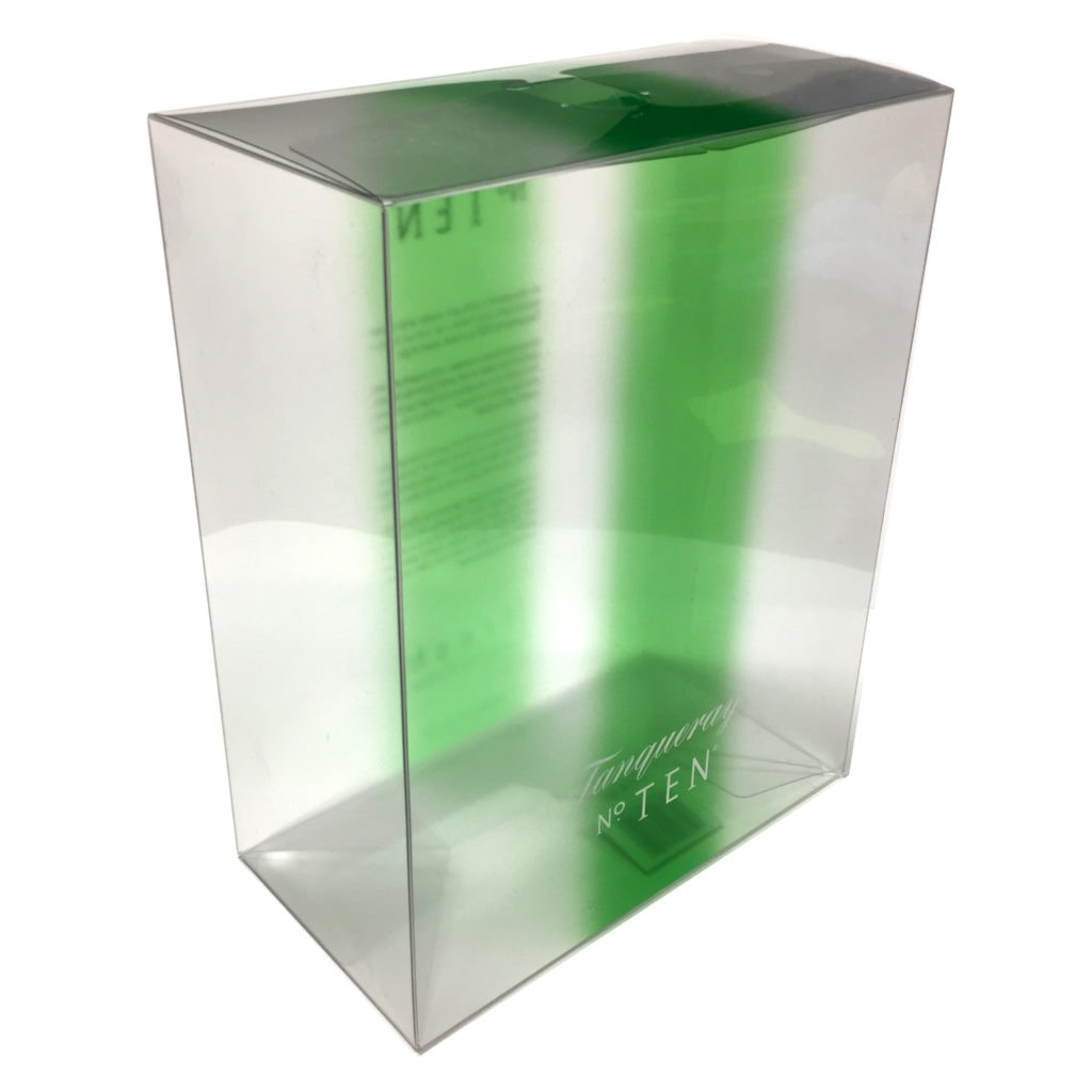 PVC printed clear box for alcohol packaging