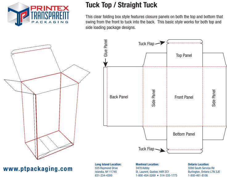 Tuck Top / Straight Tuck