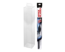 Centre Hanger Plastic Wiper Blade Packaging Box With Custom Print and Logo for Automotive Retail Shelf