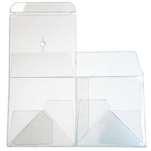 Cube Clear Pet Box Flat