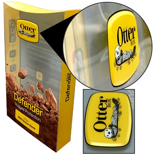otterbox embossing plastic box Printex Transparent Packaging