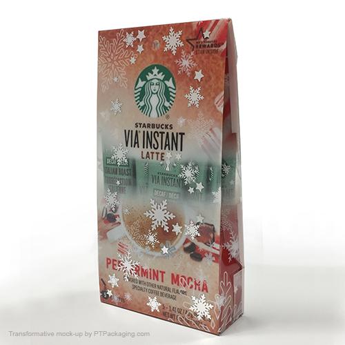 starbucks clear packaging